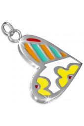 SALE - Kaklo papuošalas ,,Rainbow Heart"